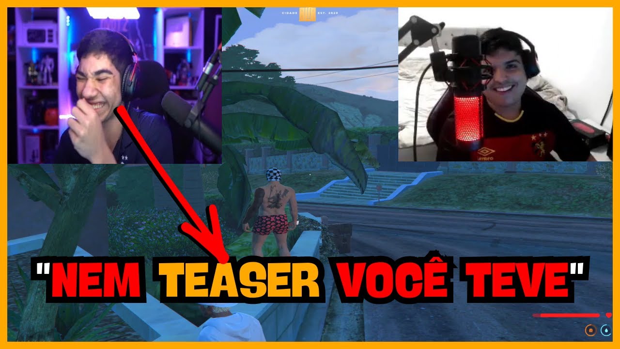 REAÇÃO da BAIA com o DEDÉ FALANDO que NEM TEASER pra ENTRAR na FRANÇA ELE TEVE KKKKKKKKK | GTA RP