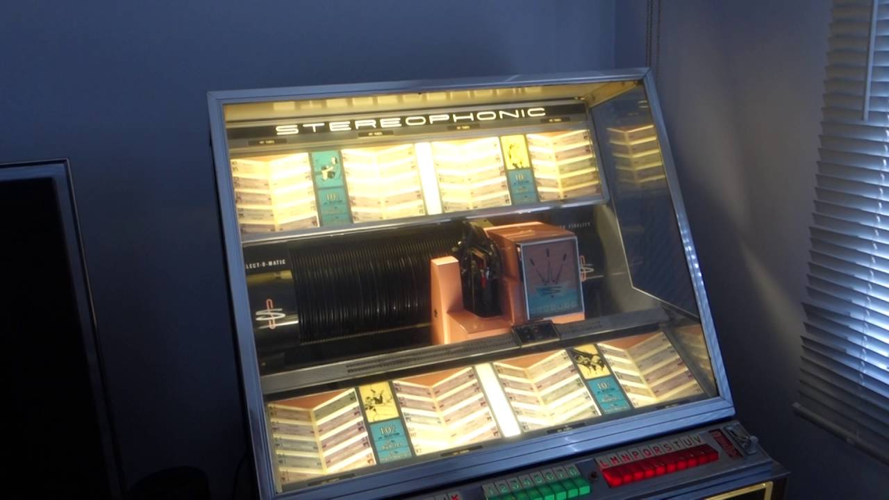 Seeburg 222 Jukebox - (y.1959) - Sleep Walk by Santo & Johnny