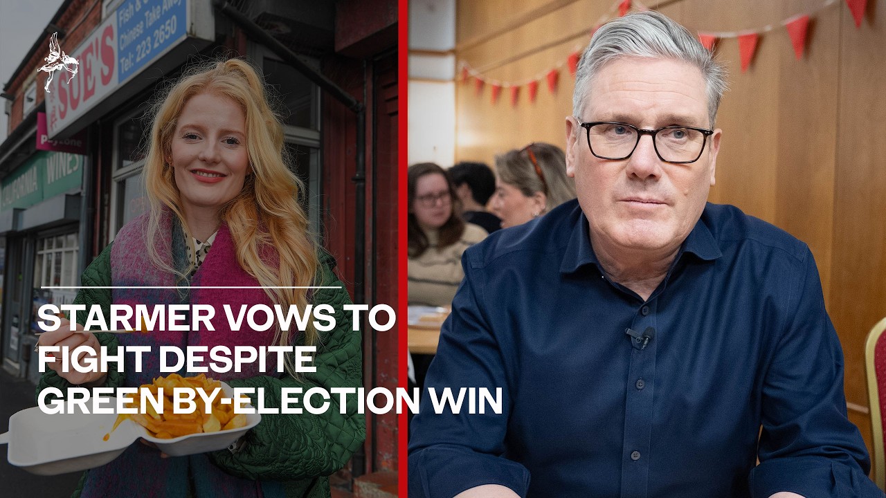 Keir Starmer vows to fight on despite humiliation of Green by-election win