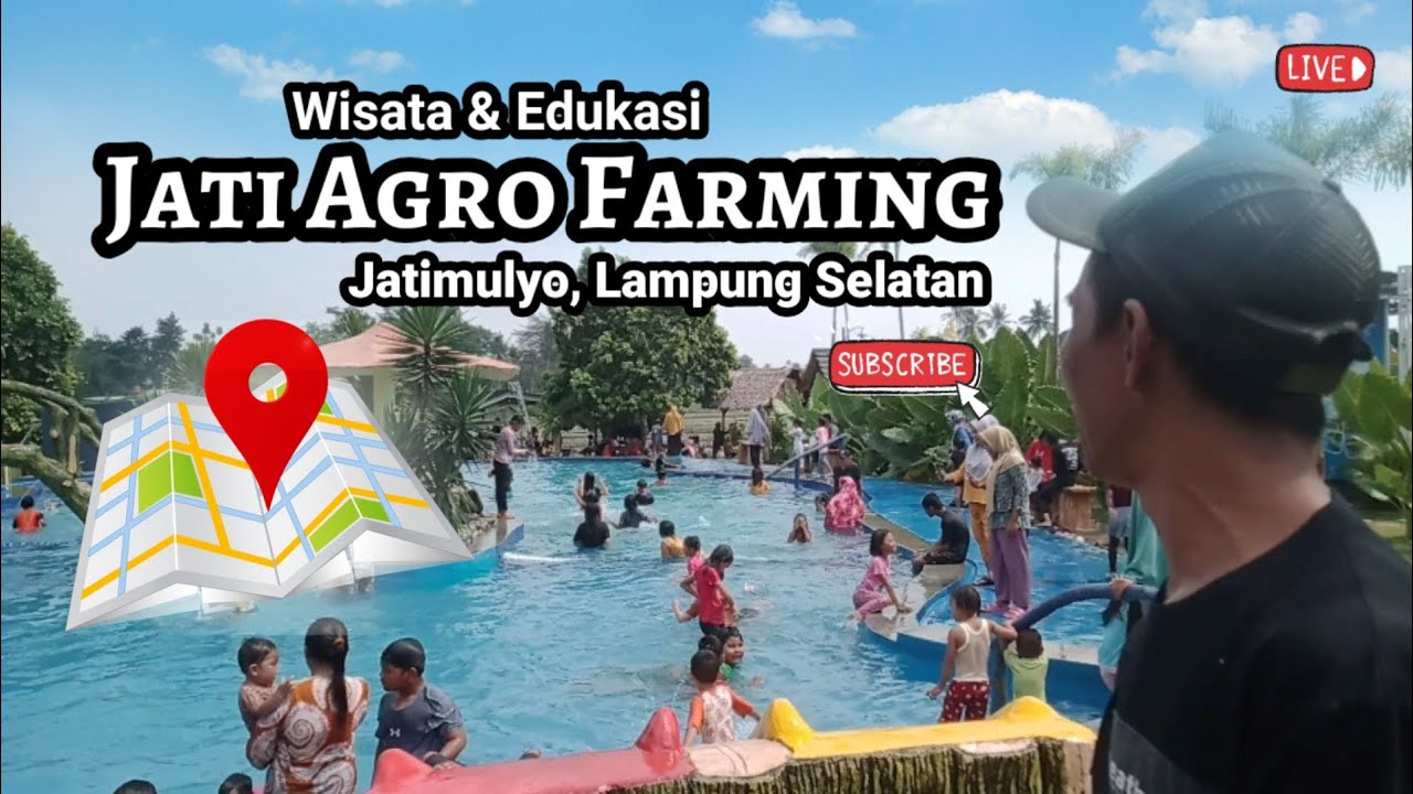 Wisata & Edukasi JATI AGRO FARMING | Jatimulyo, kecamatan Jati Agung , Lampung Selatan