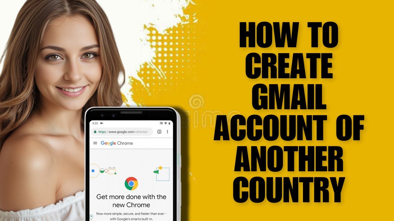 Как создать аккаунт Gmail для другой страны