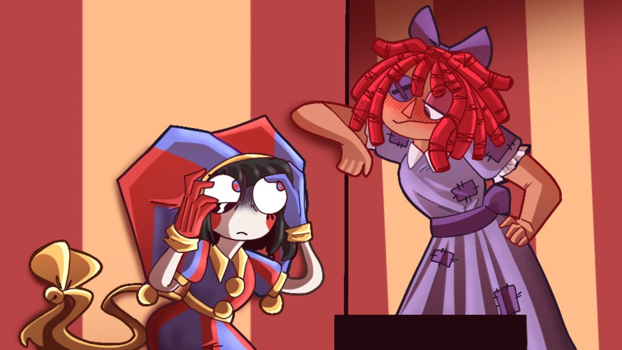 Ragatha RIZZES UP POMNI?!! (The Amazing Digital Circus Comic Dub)