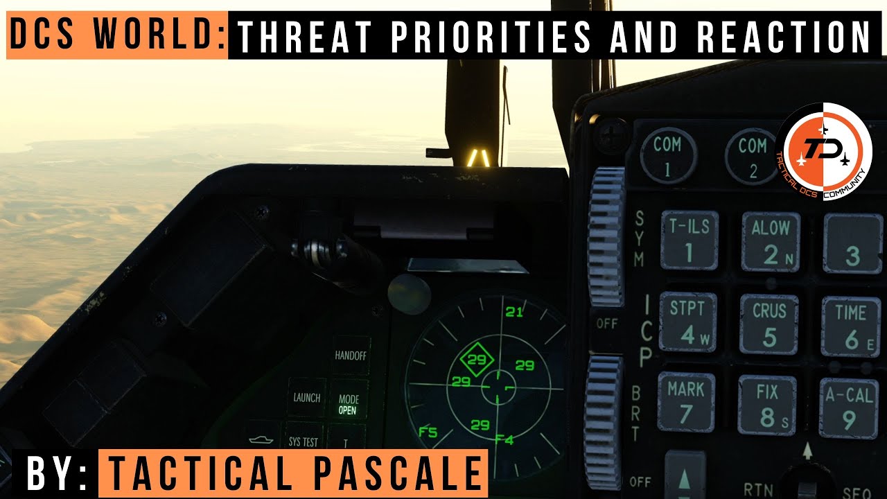 DCS WORLD | Threat Priorities and Reaction