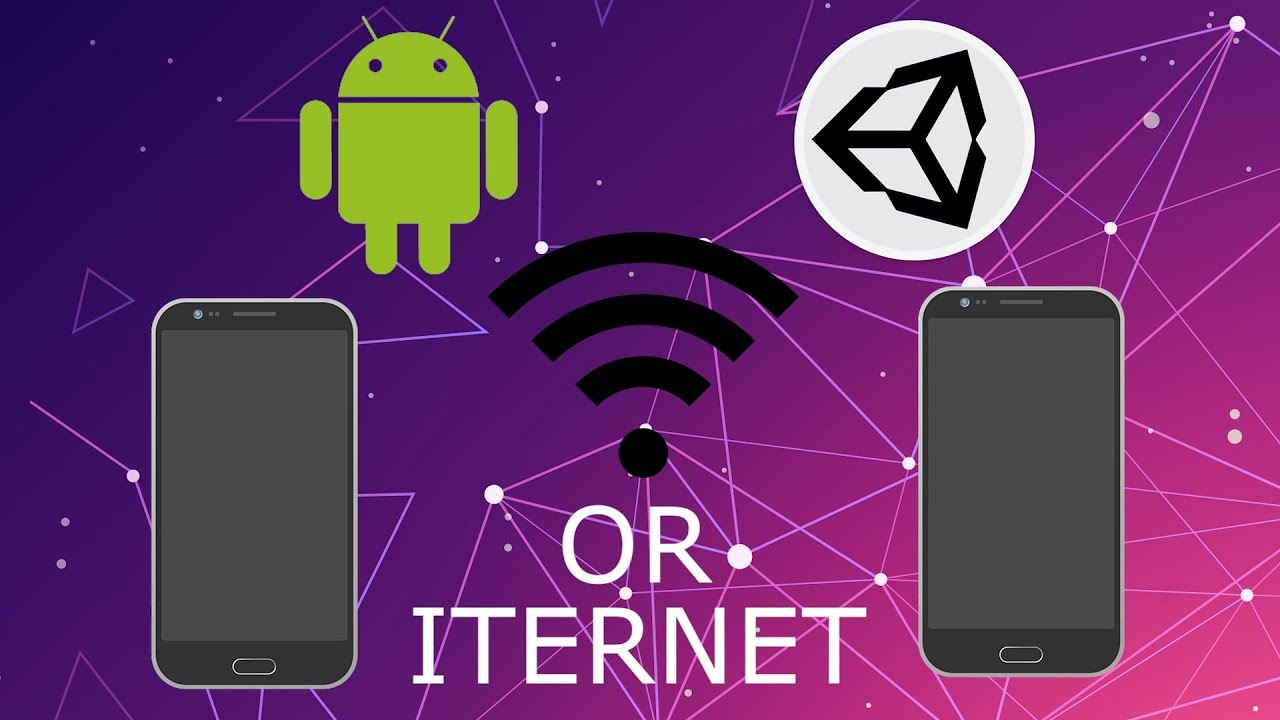 How to make Multiplayer Game in Unity for Android ON SAME WIFI and ON INTERNET_LOCAL and GLOBAL