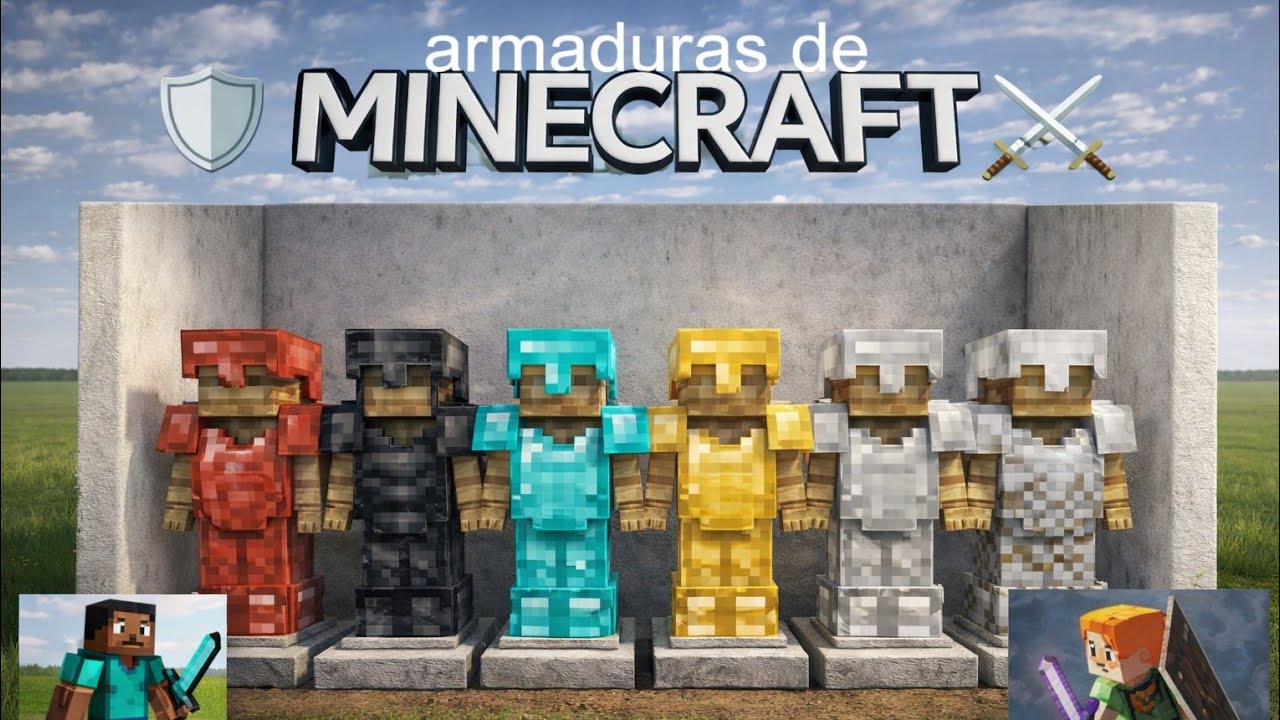Probando la resistencia de las armaduras con mi hermano