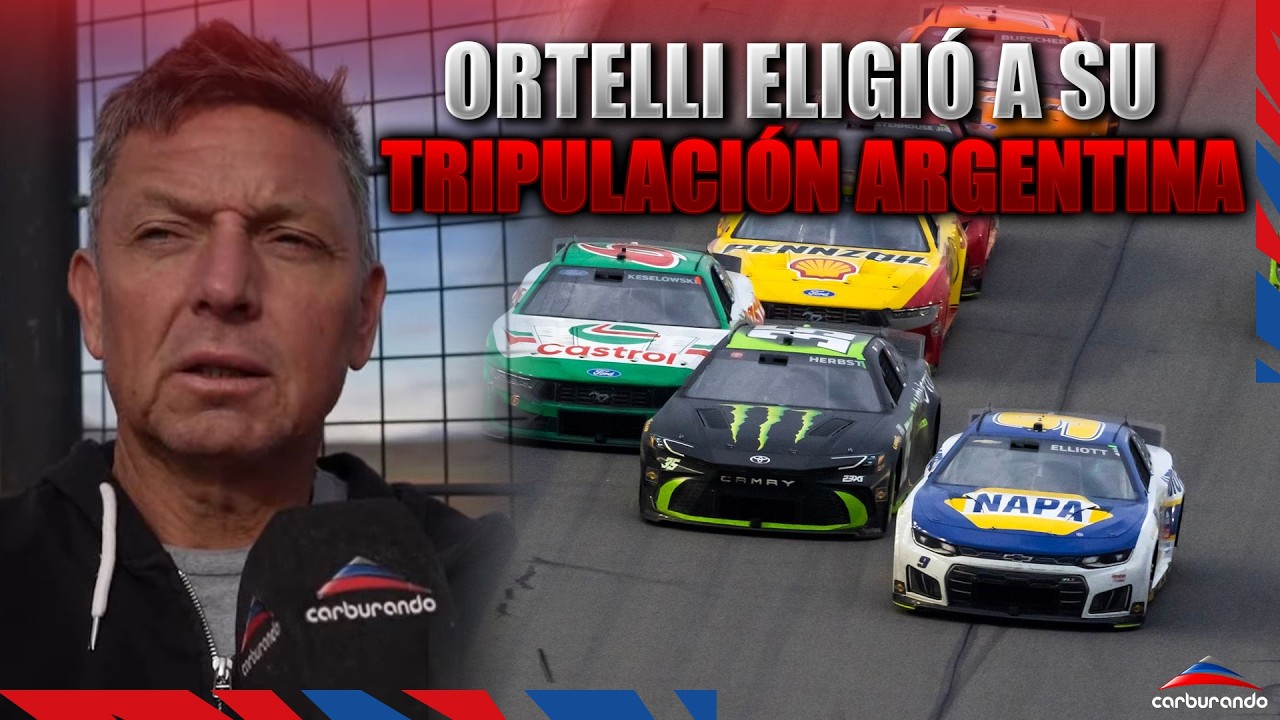 ¿A qué pilotos argentinos eligió Ortelli para correr en el exterior?