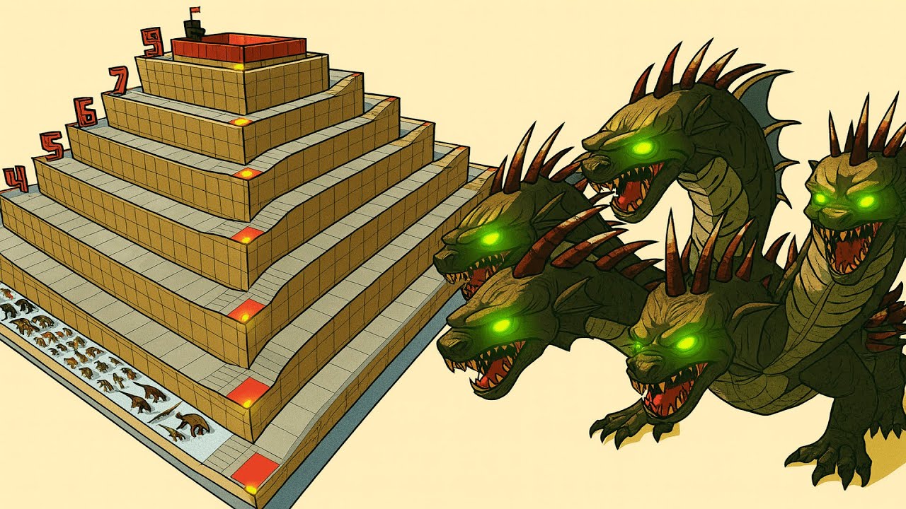 ESCAPE FROM ALIEN HYDRA - Survived Mode - Animal Revolt Battle Simulator