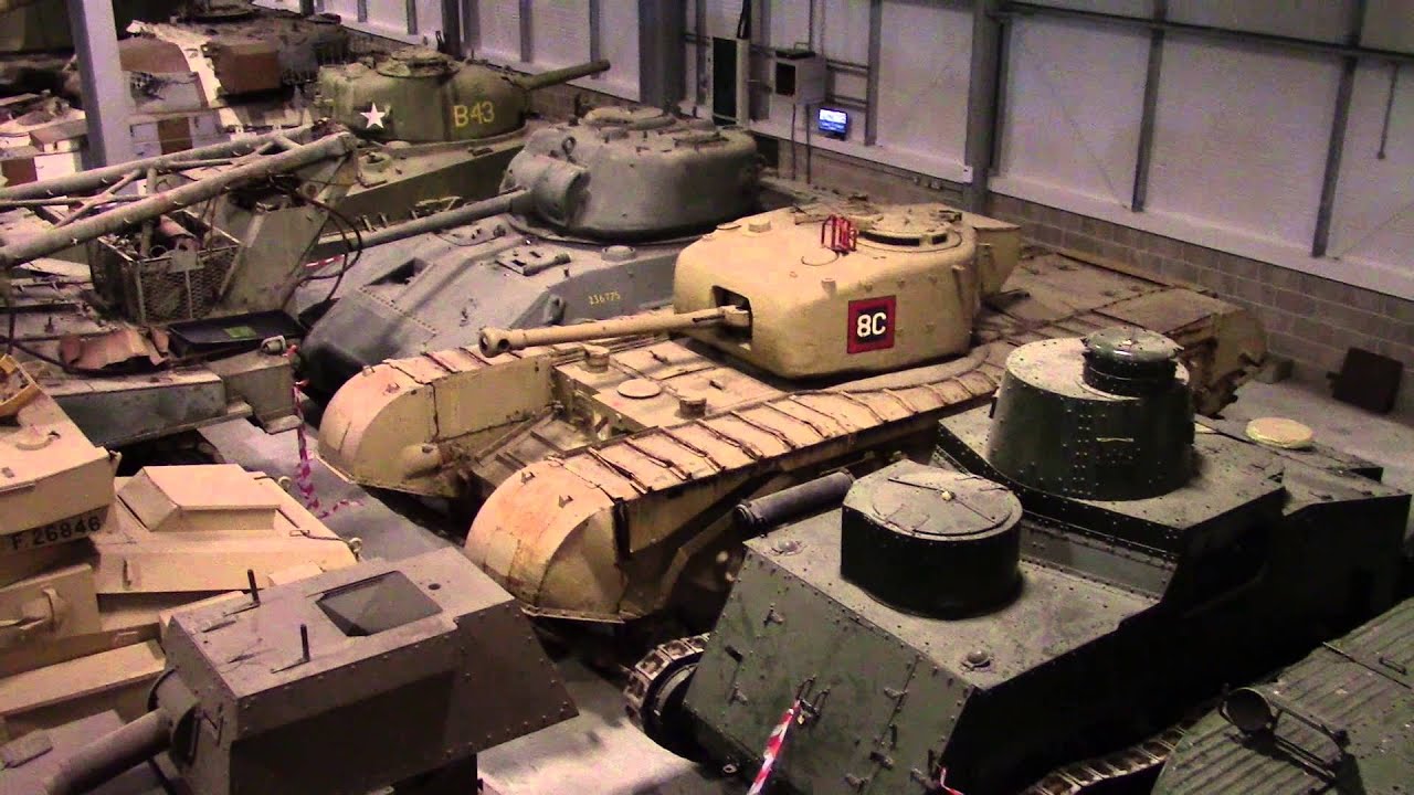 The Tank Museum - The Tank conservation Hall