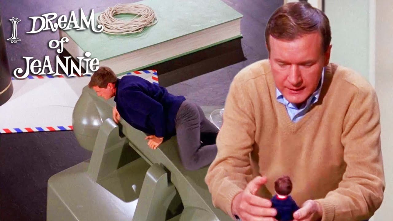 Jeannie Shrinks Tony By Mistake! | I Dream Of Jeannie