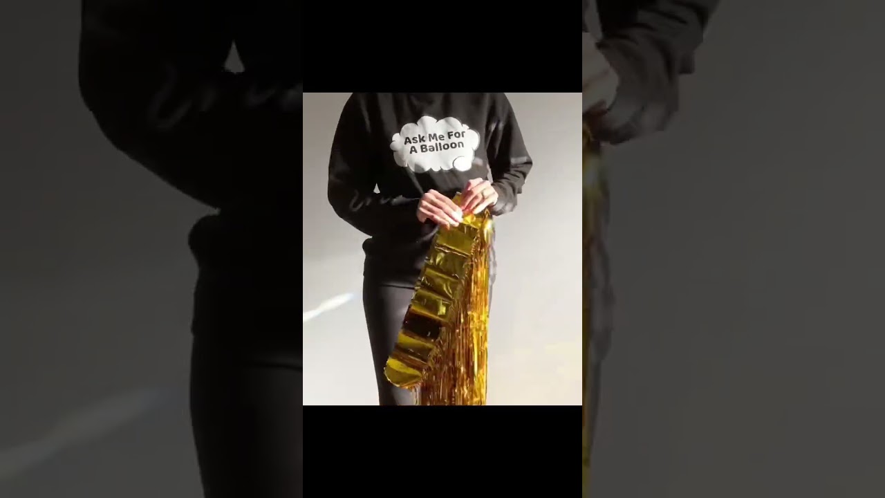 Gold Party Backdrop #shorts