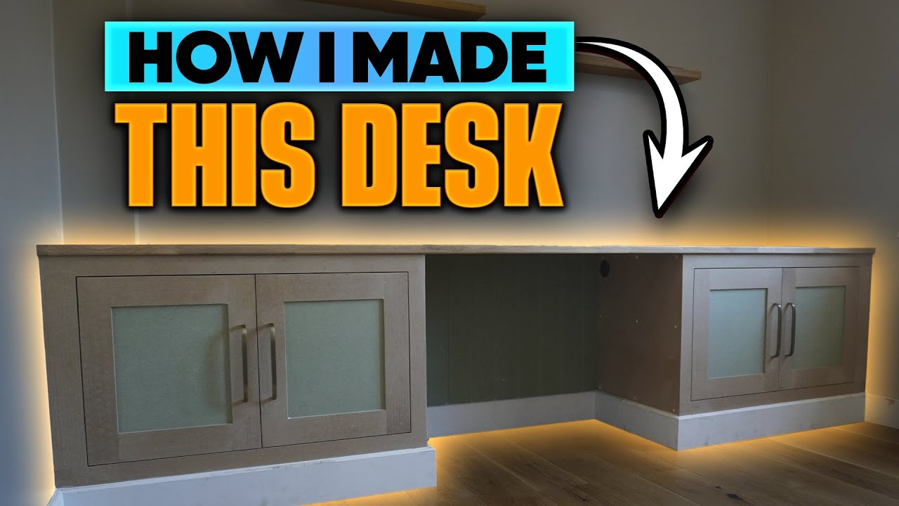 Making MDF Fitted Units - Simple To Make And Very Effective!!