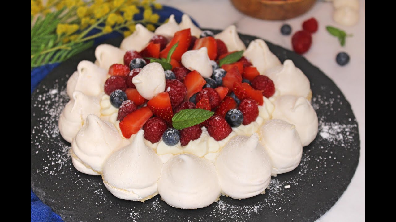 Pavlova aux Fruits Rouges