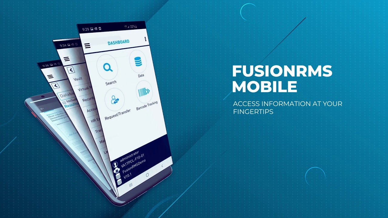 FusionRMS Mobile Experience