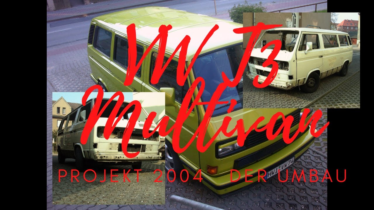 VW T3 Multivan White Star Hannover Edition 1,6l TD JX  Projekt 2004   Der Umbau