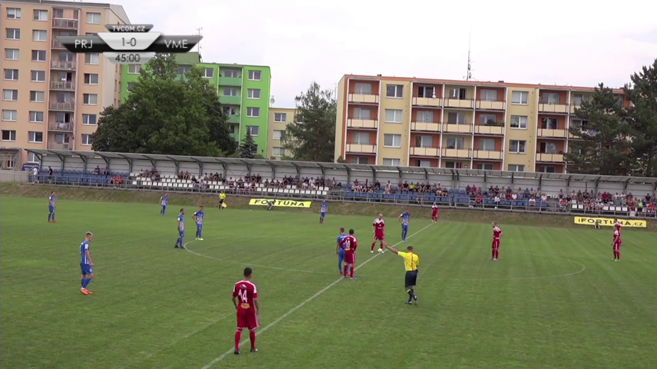 Sestřih utkání: 1.SK Prostějov - FC Velké Meziříčí 2:0 (1:0) - 1.6.2018 (28. kolo)