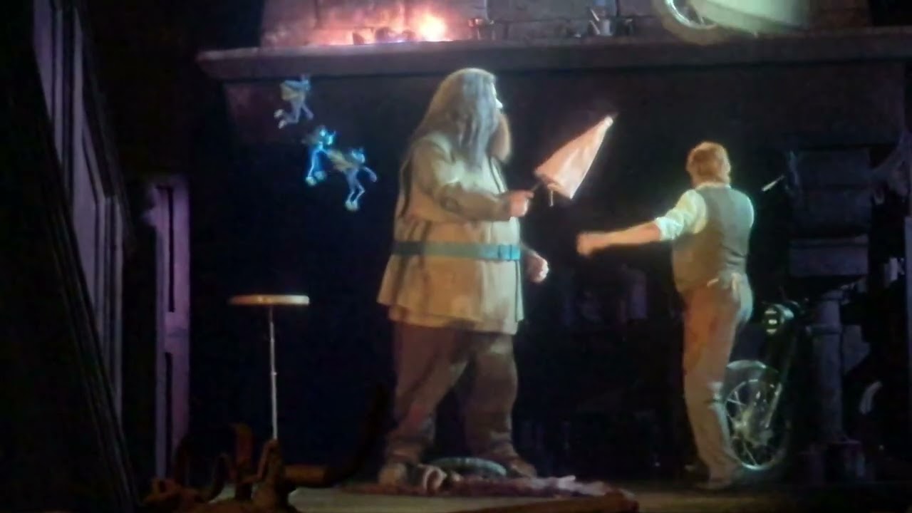 Hagrids magica creatures motor bike adventure pre show 
