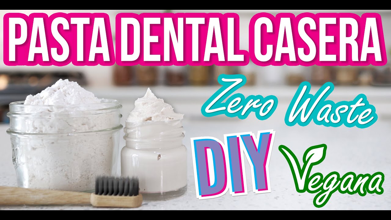 PASTA DENTAL CASERA DIY - CREMA Y POLVO - CERO BASURA VEGANA  ZERO WASTE - Mixi