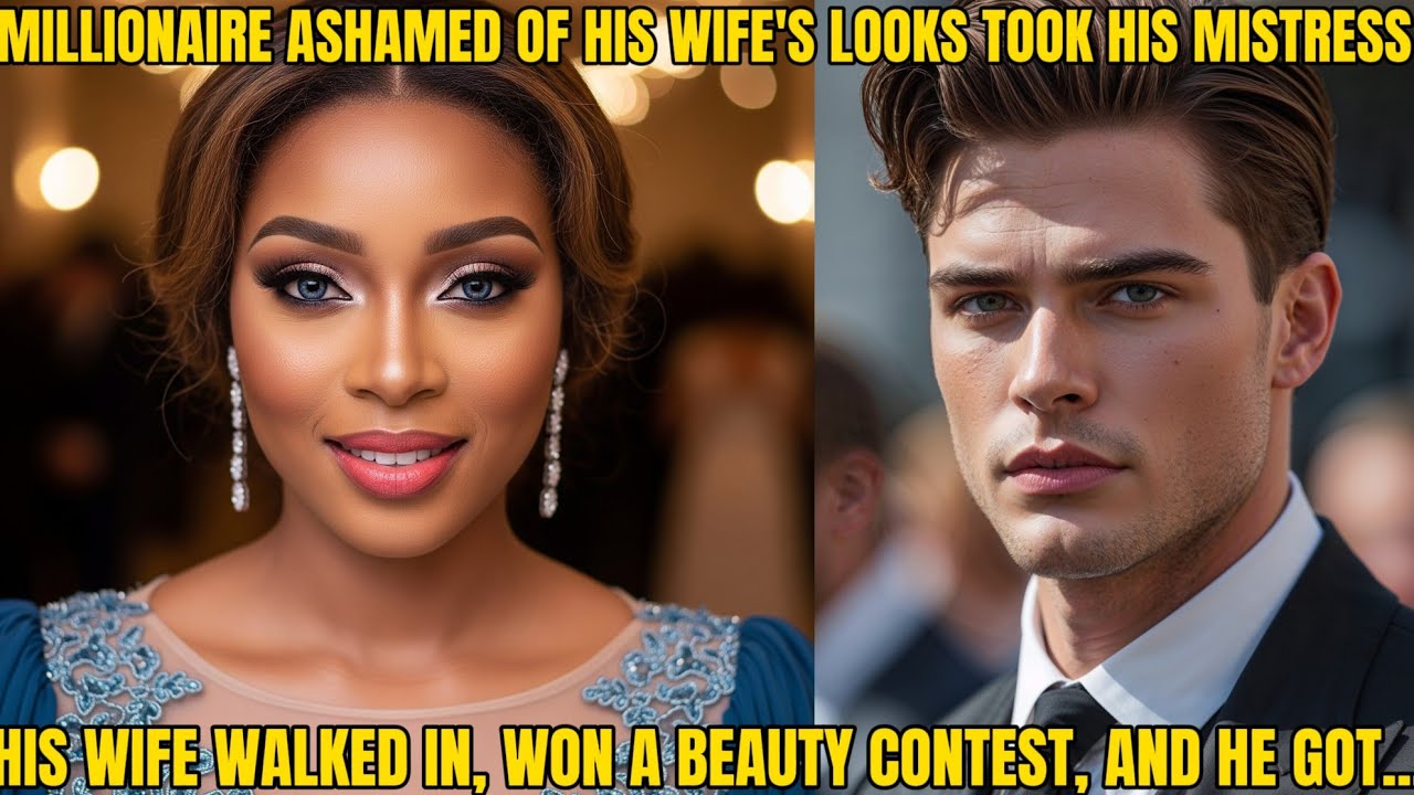 MILLIONAIRE ASHAMED OF HIS WIFE'S LOOKS TOOK HIS MISTRESS - THEN HIS WIFE WALKED IN AND STUNNED...
