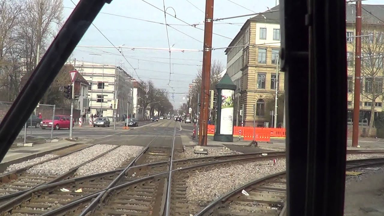 Führerstandsmitfahrt - ET 450 S4 - Ausschnitte von Karlsruhe bis Weinsberg [HD 1080p]