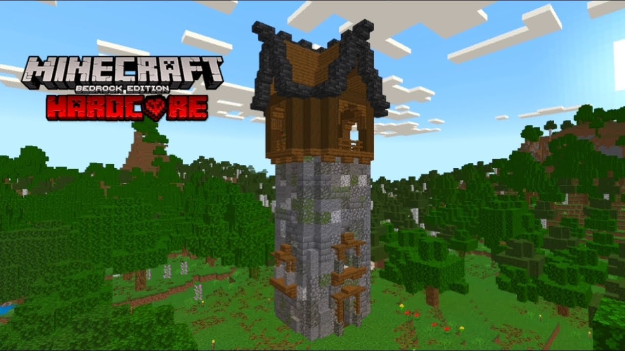 Nag himo Kog Enchanting Tower Sa Ako Minecraft Hardcore Series (Ep4)