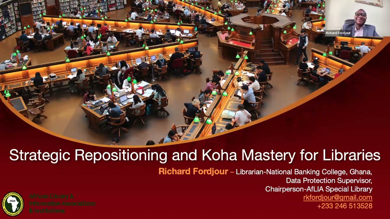 Webinar: Strategic Repositioning of Special Libraries in the 21st Century