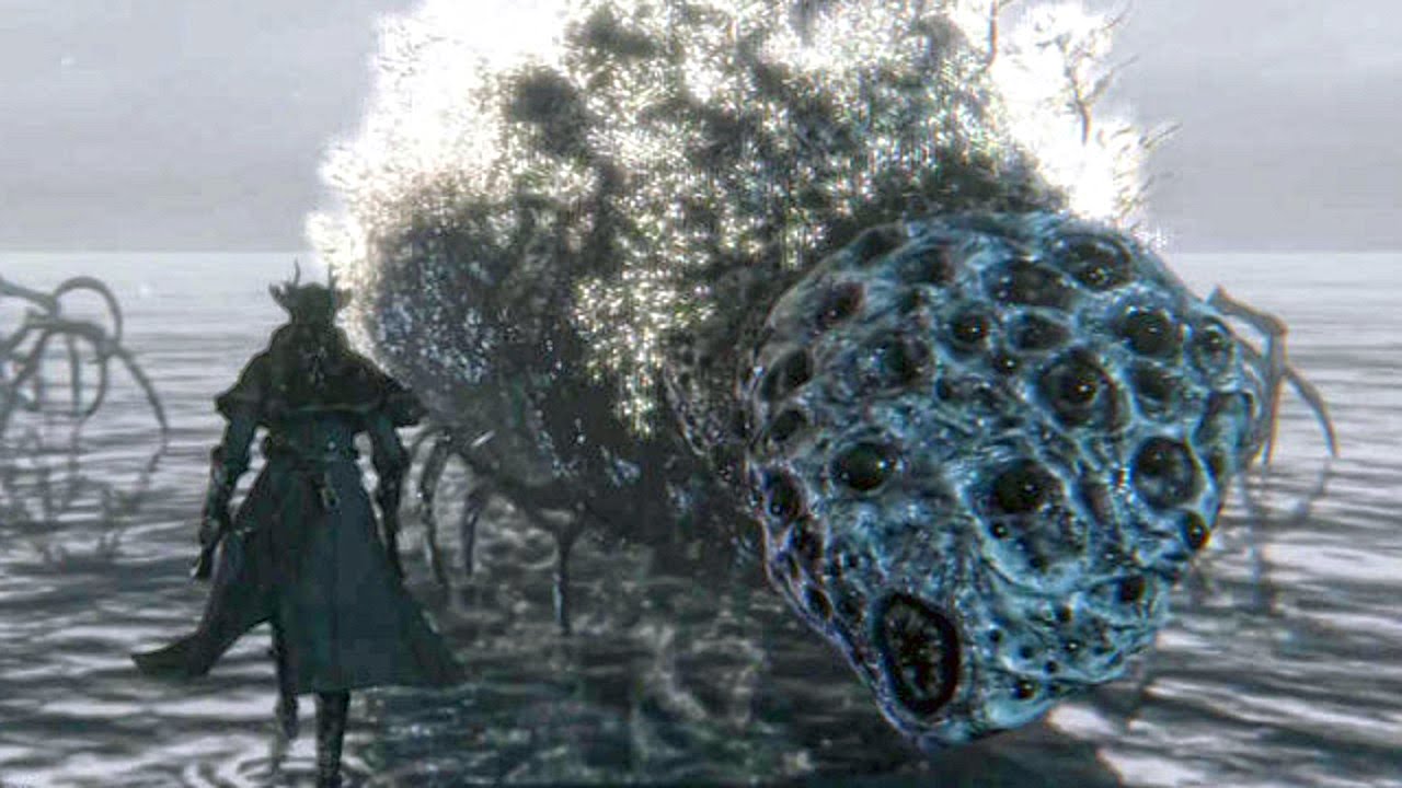 Bloodborne: Rom, the Vacuous Spider Boss Fight (1080p)