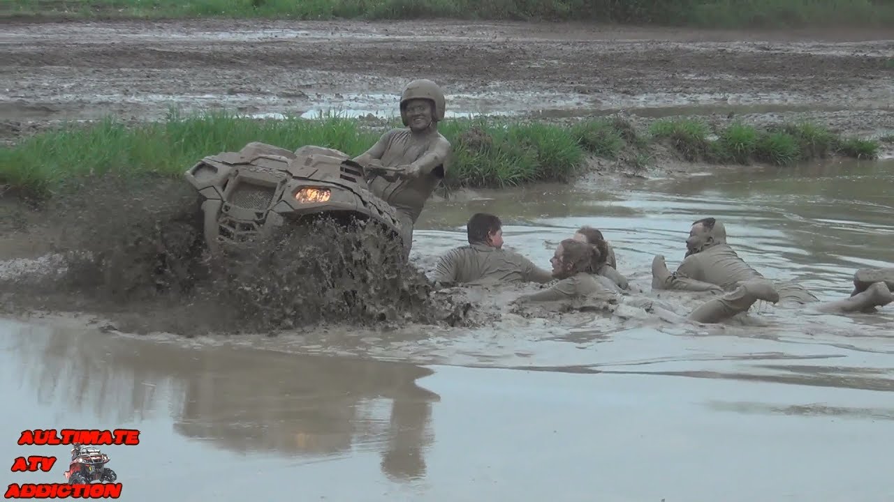 ATV'S MUD WATER AND FUN!