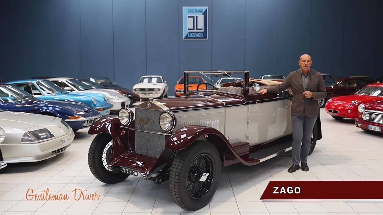 Cristiano Luzzago racconta : 1930 ALFA ROMEO 6C 1750 CONVERTIBILE Pinin Farina