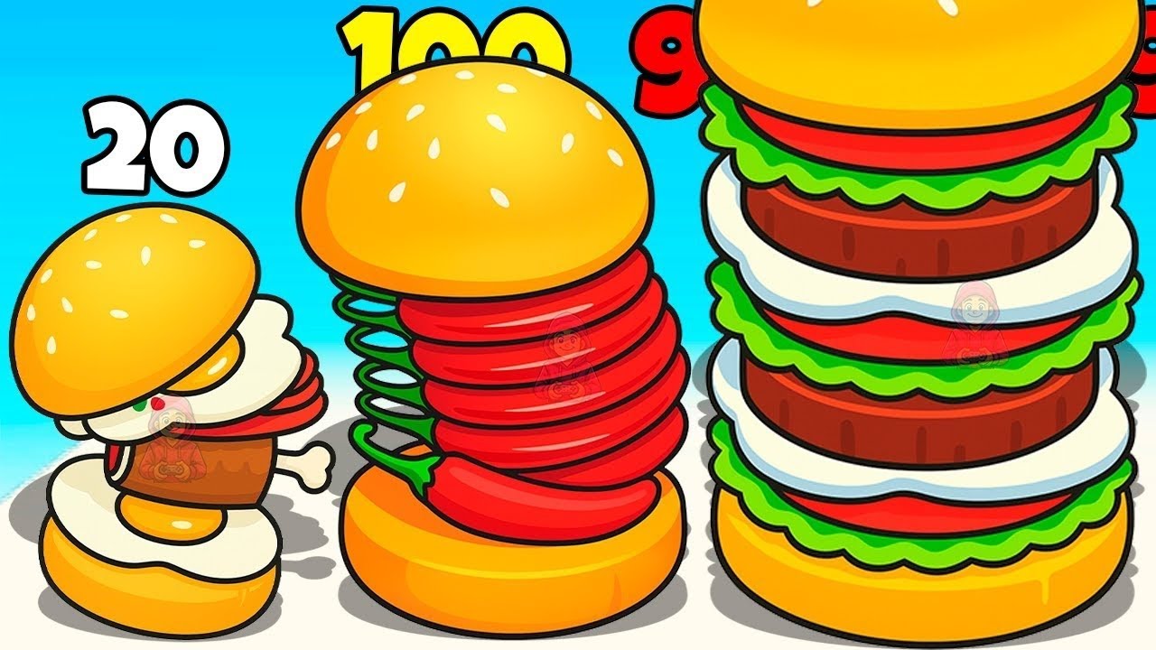 Burger Master Cooking Games Gameplay Walkthrough Levels 1 - 18 Funny Mobile Game (Android,iOS)