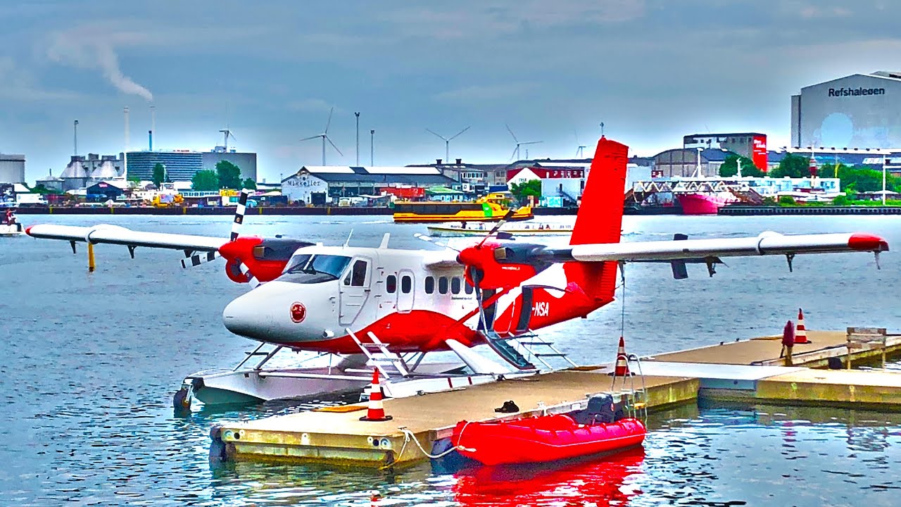 Europe's only scheduled seaplane service | Nordic Aarhus - Copenhagen