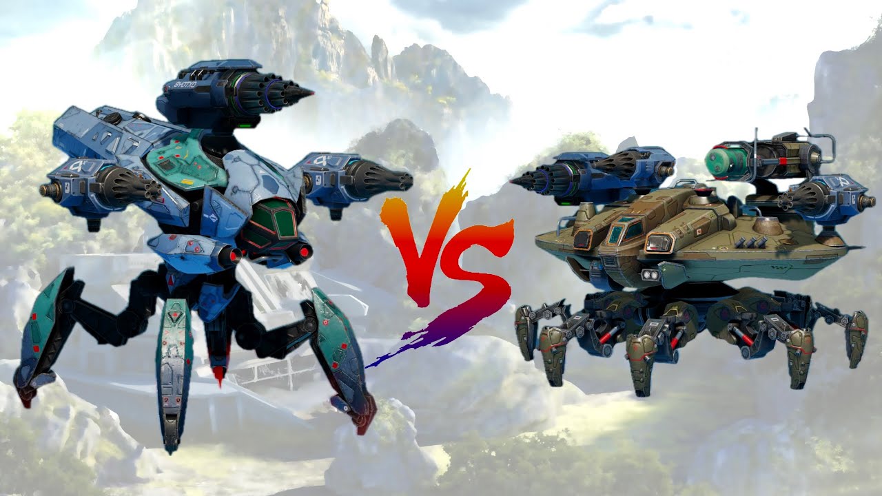 [WR] ANAKSOR VS KAJI - Comparison | War Robots Test Server