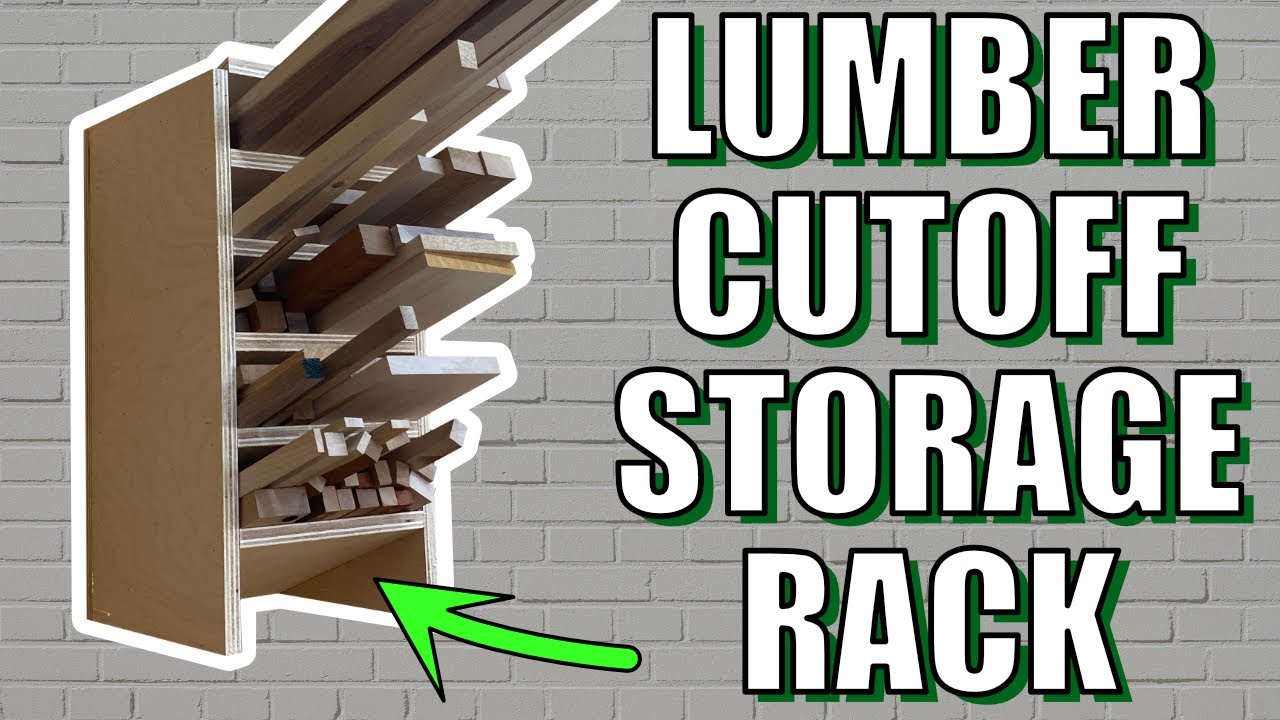 DOWN & DIRTY Lumber Cutoff Storage Rack