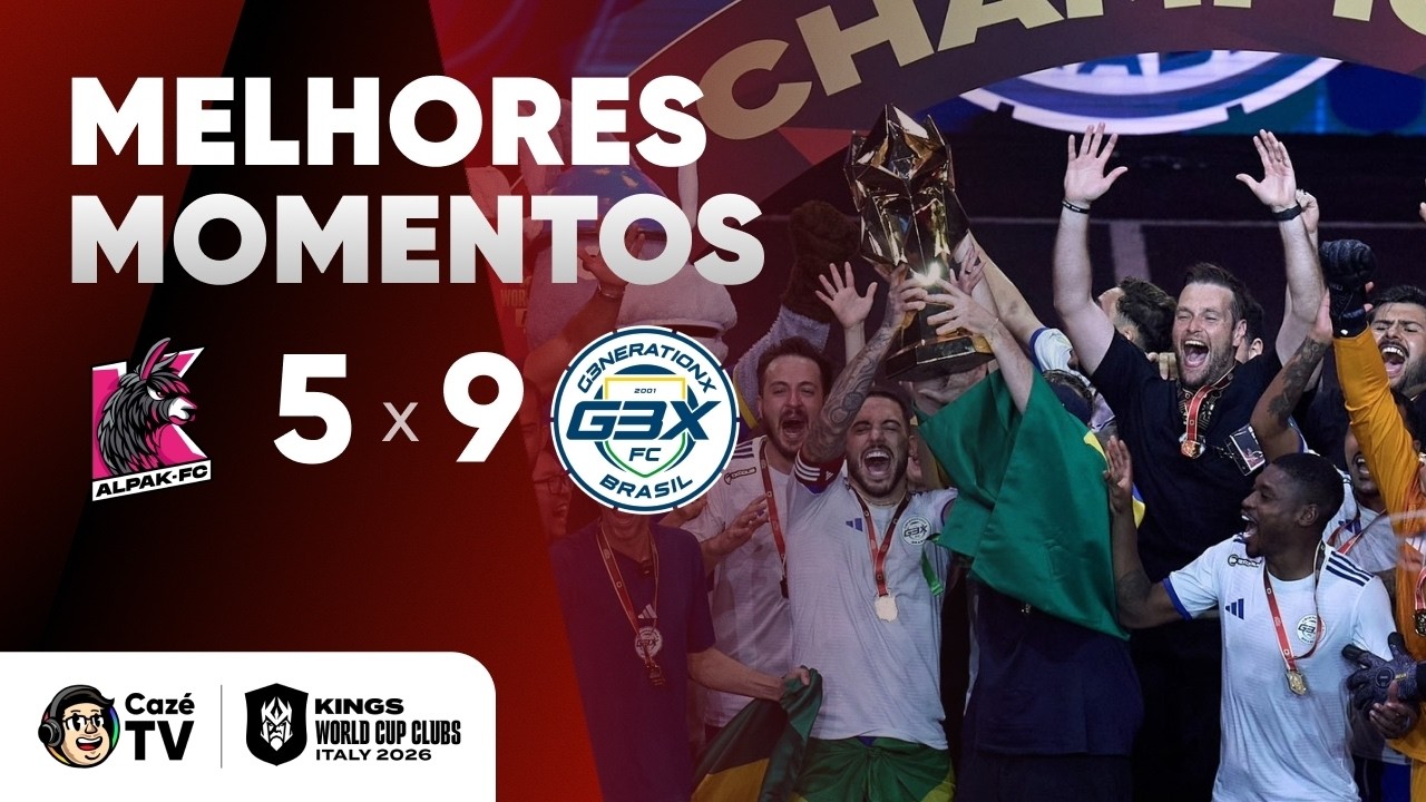 MELHORES MOMENTOS: ALPAK 5 X 9 G3X | COPA DO MUNDO DE CLUBES KINGS LEAGUE | FINAL
