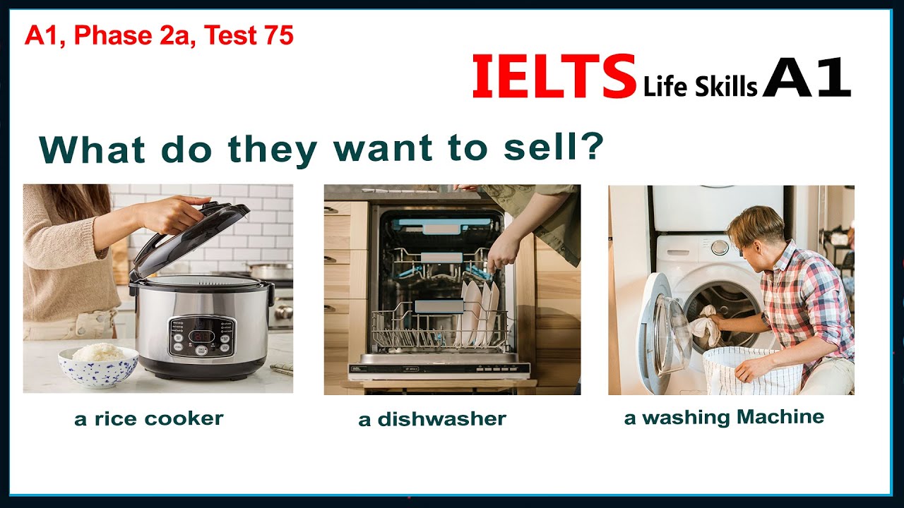 IELTS Life Skills A1 Listening Test 75 ►  New 2025 🇬🇧
