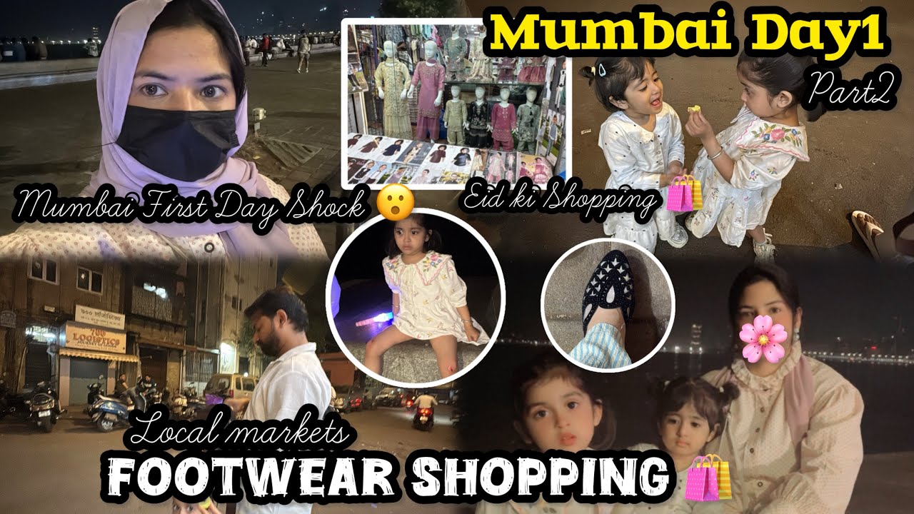 Mumbai Day1 Full Vlog | Marine Drive se Mohammed Ali Road shopping tak | Real Mumbai life
