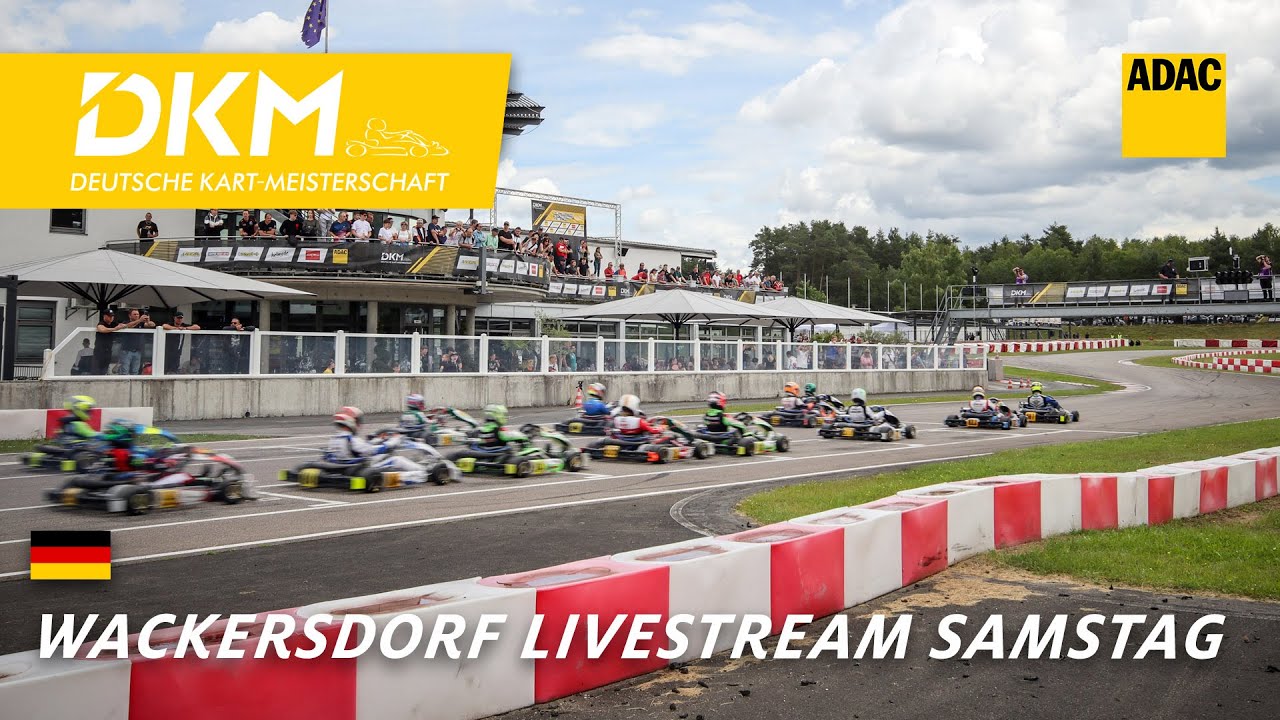 Deutsche Kart Meisterschaft 2024 | Wackersdorf | Livestream Samstag