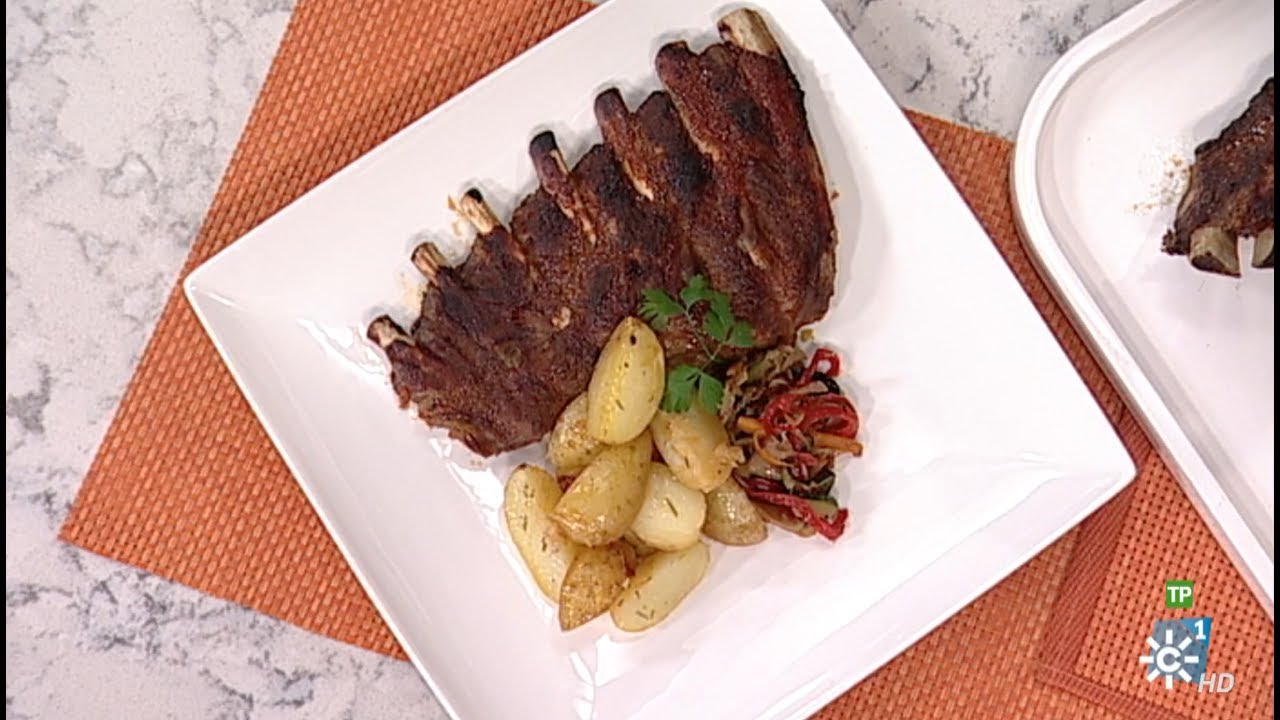 Cómetelo | Costillas de cerdo asadas con patatas