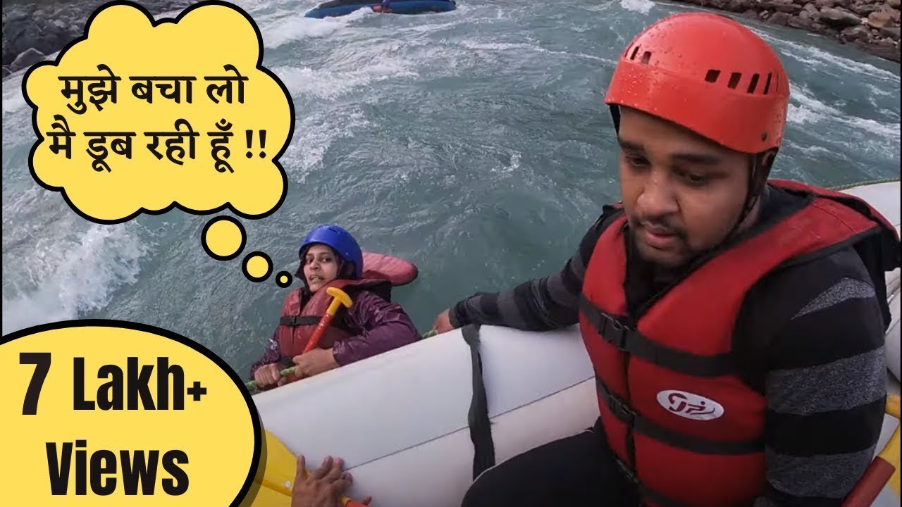 Rishikesh River Rafting Accident 😰 We Saved peoples🙏 #Rescue #Rafting #Accident #Rishikesh #River