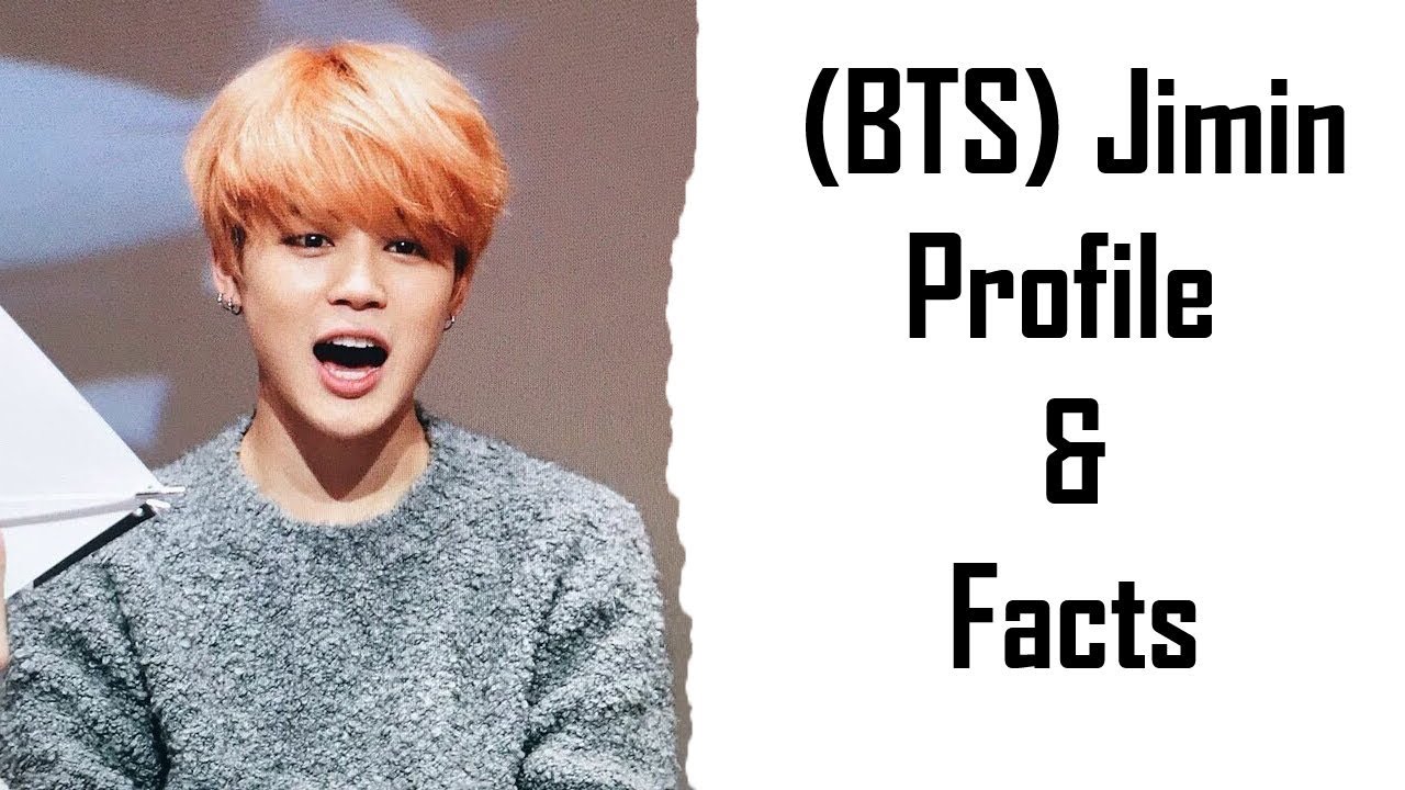 [K-Pop] BTS Jimin - Profile & All Facts
