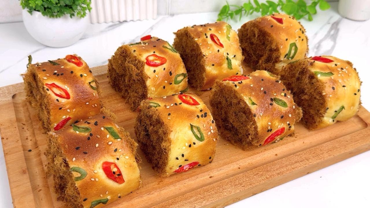 SIAP2 BUKA TOKO ROTI‼️ RESEP ROTI GULUNG ABON ALA BAKERY SUPER EMPUK LEMBUT COCOK UNTUK IDE JUALAN