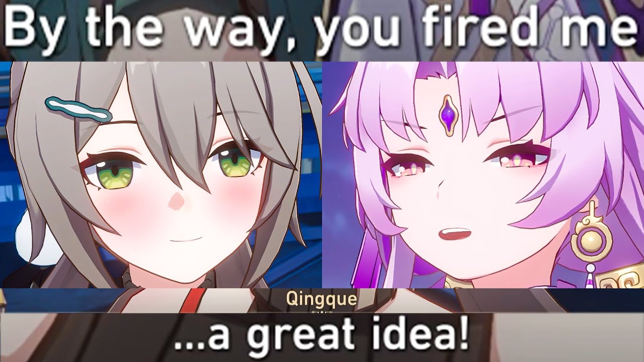 SHE LIKES IT!!😂😂 FU XUAN VS QINGQUE Cutscene Honkai Star Rail