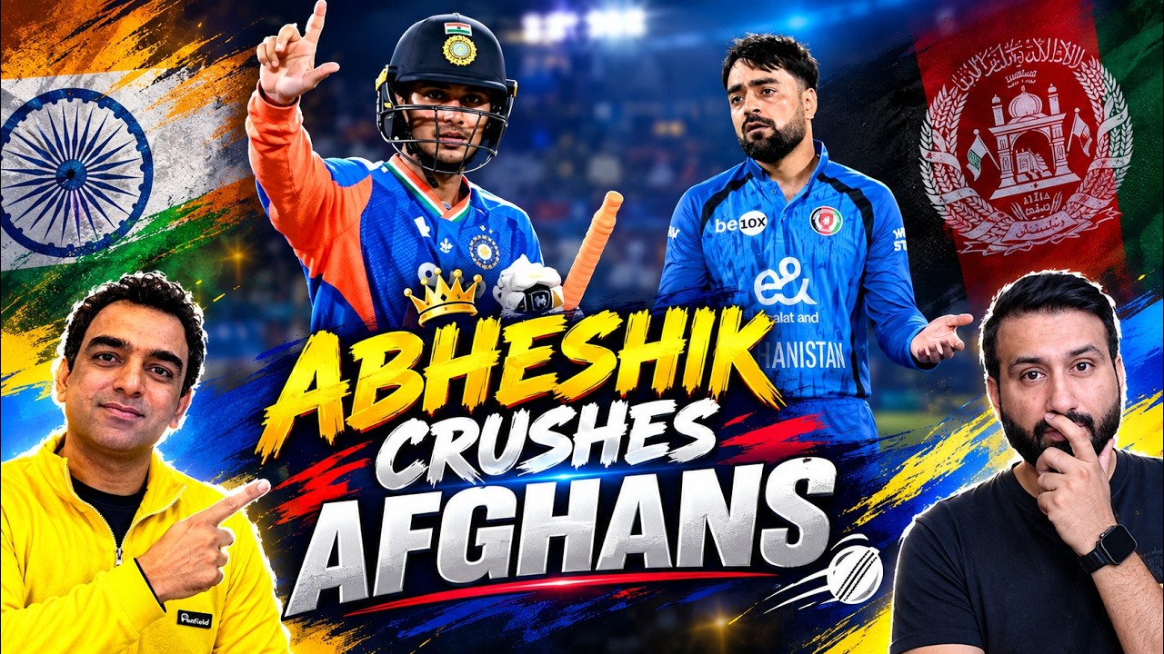 India Wins First T20 in Typical Fashion || Abhishek Misses Century ||