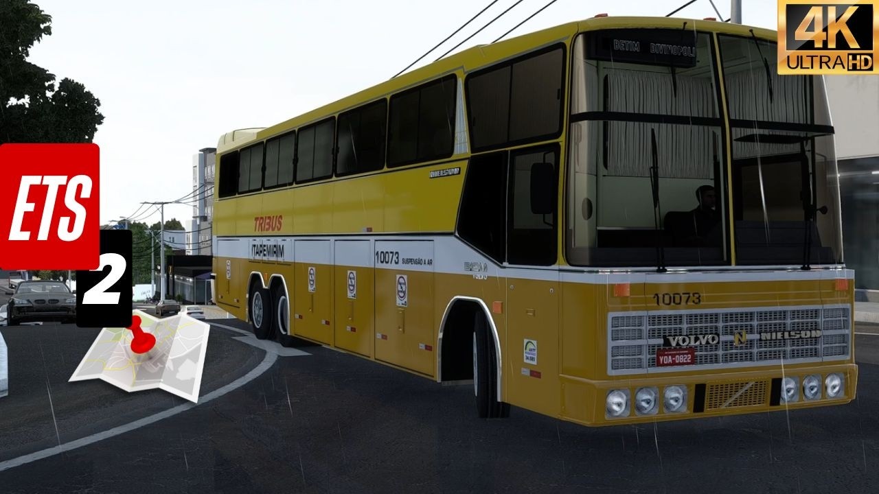 Nielson Diplomata 380 Volvo Ets2 1.58 - G29 Steering Wheel - 4K #ets2