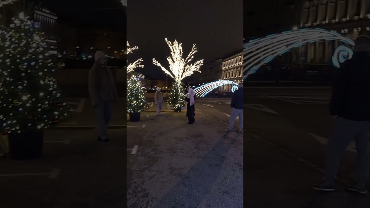 Diamond🪷Lotus Christmas🎄Decoration👉Fairy Lights at Blue Bridge 