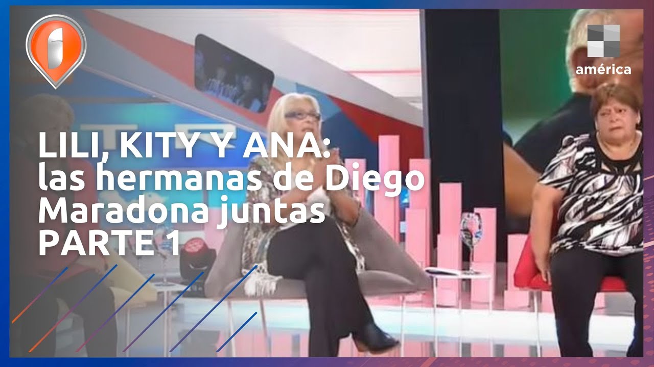 Las tres hermanas de Diego Maradona hablaron en #Intrusos (1ra parte)