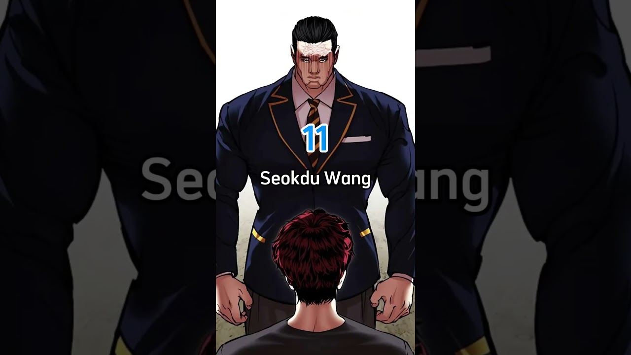Top 15 Strongest First Generation Characters #lookism #strongestcharacters #webtoon #edit #1stgen