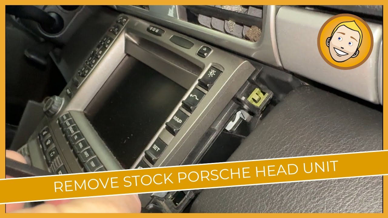Porsche 911 997 Radio Head Unit Removal