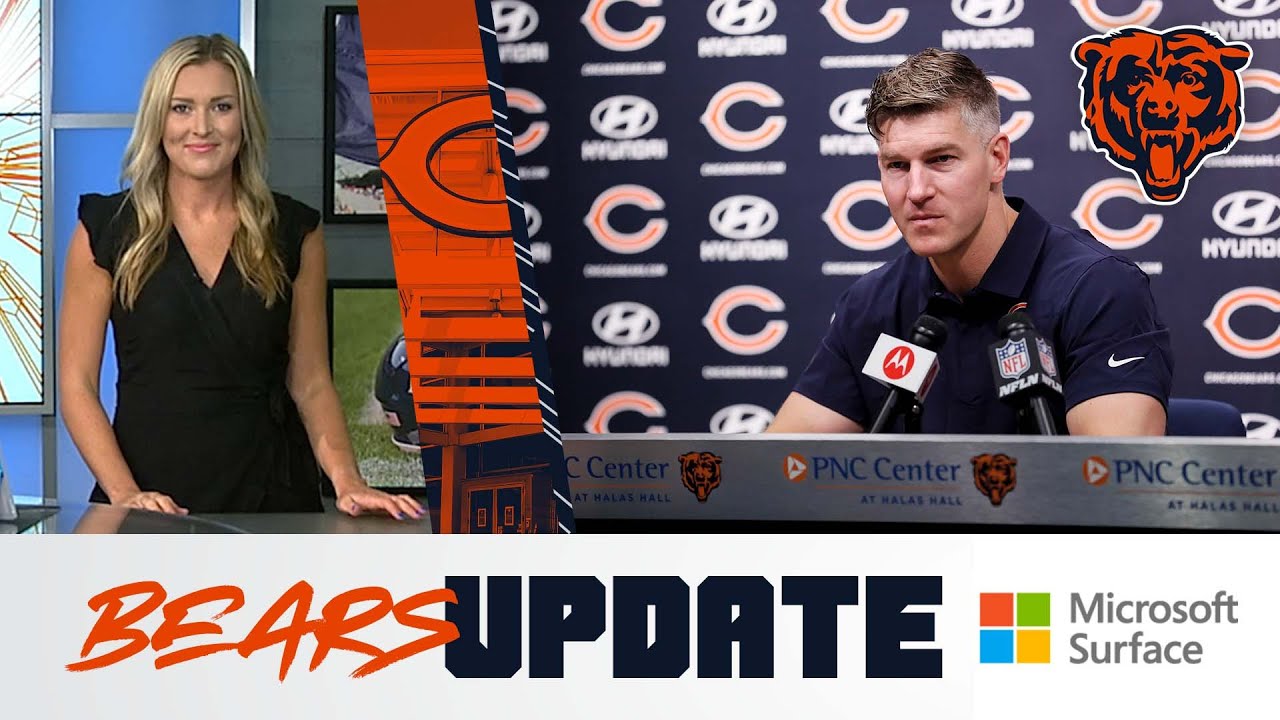 Pace details roster moves | Bears Update | Chicago Bears