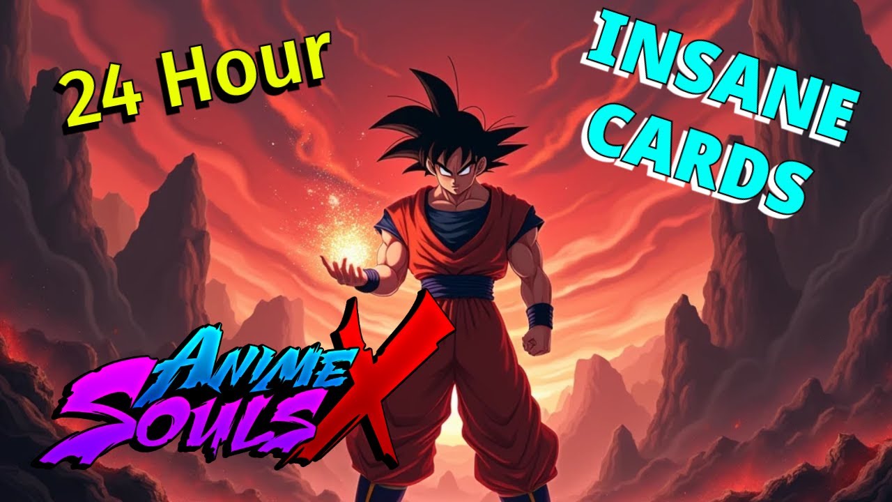 Grinded 24 Hours For GOD CARDS! Anime Souls X