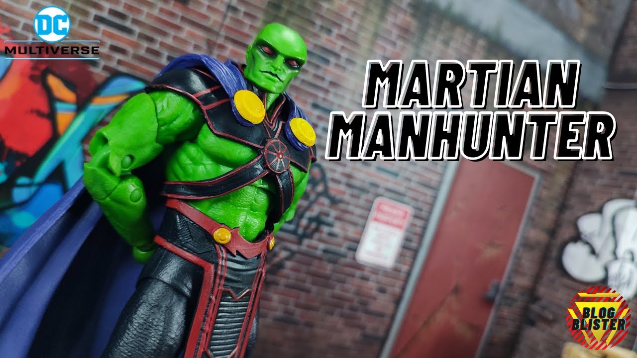 DC Multiverse McFarlane Martian Manhunter DC Rebirth Revision Review En Español